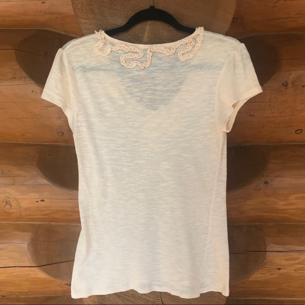 Ruffle-Detailed Short Sleeve - Picture 2 of 8